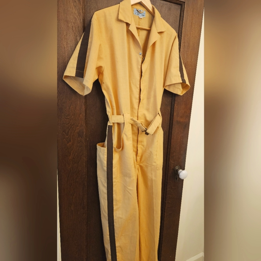 Vintage boiler suit jumpsuit union suit ladies/mens/unisex